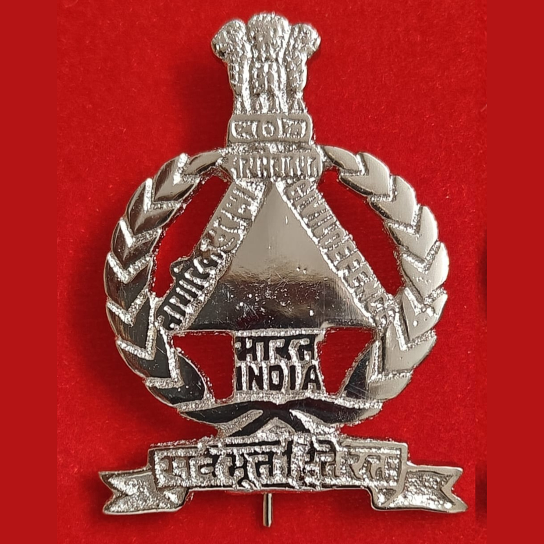 Indian Army Crest Metal Badge