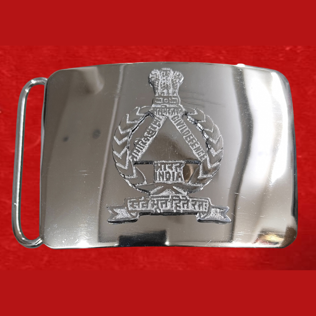 Indian Army Crest Belt Buckle