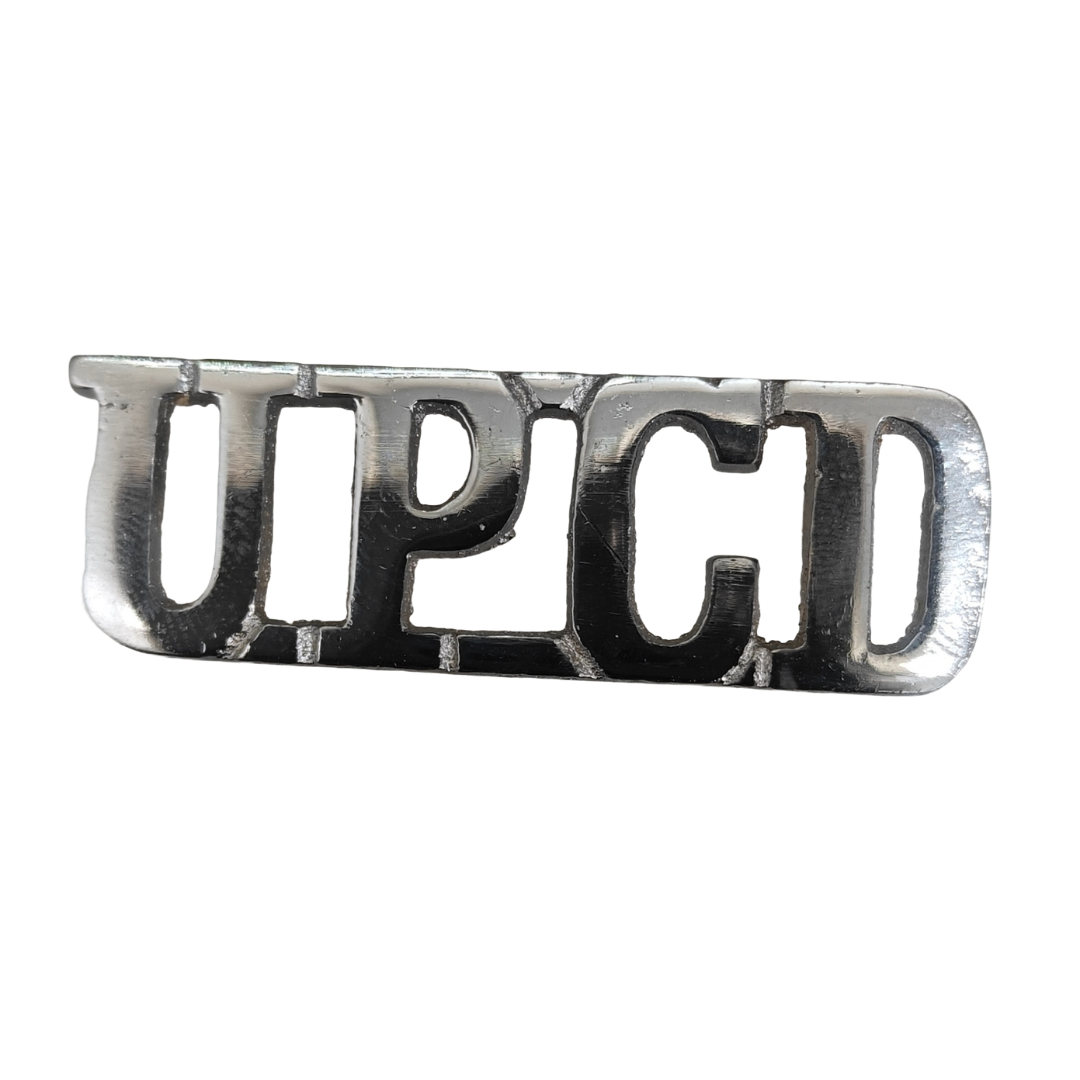 Civil Defence UPCT Metal Badge
